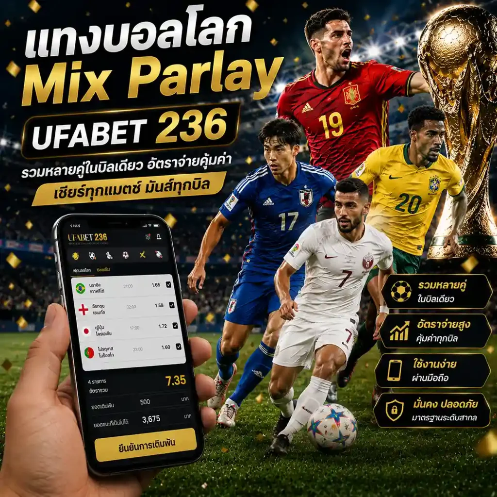 แทงบอลโลก Mix Parlay